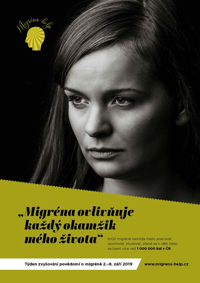 Migréna Help - vizuál