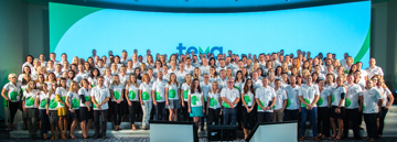 People at a Teva conference.