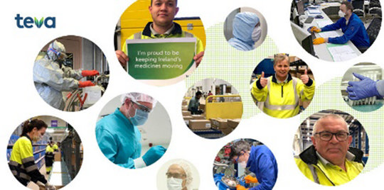 I'm proud to be keeping Ireland's medicines moving.