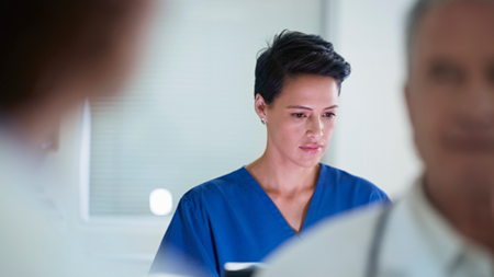 Nurse working