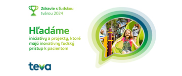 Zdravie s ľudskou tvárou 2024 | Hľadáme iniciatívy a projekty, ktoré majú inovativny ľudský prístup k pacientom